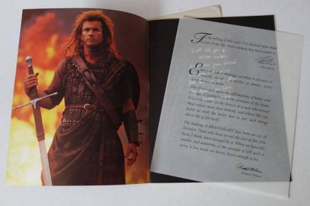 Braveheart original release US Souvenir Program